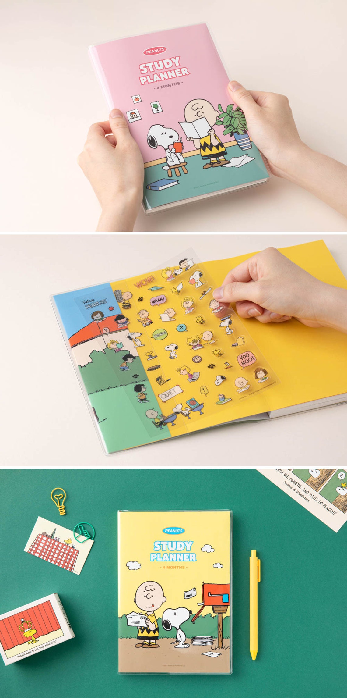 SNOOPY PLANNER Yearly Planner Study Planner Christmas Etsy