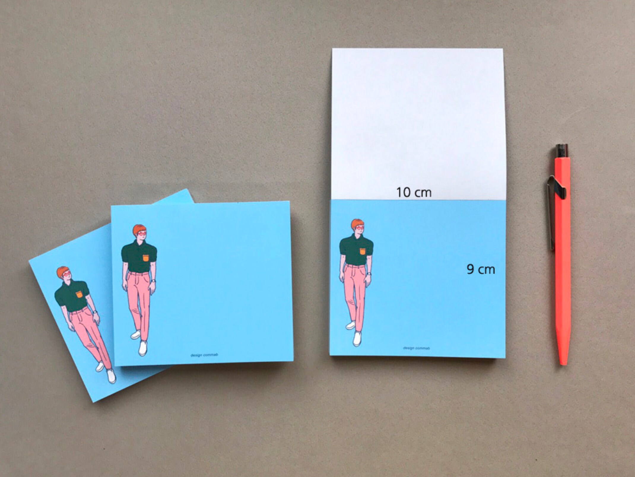 BOY MEMO Colorful Memo Memopad Notepad Christmas Gift Etsy