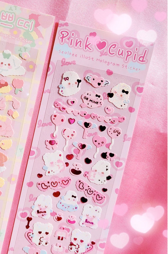 Planner Stickers Kitty SEAL STICKERS DECO Korean Stickers Japanese Deco