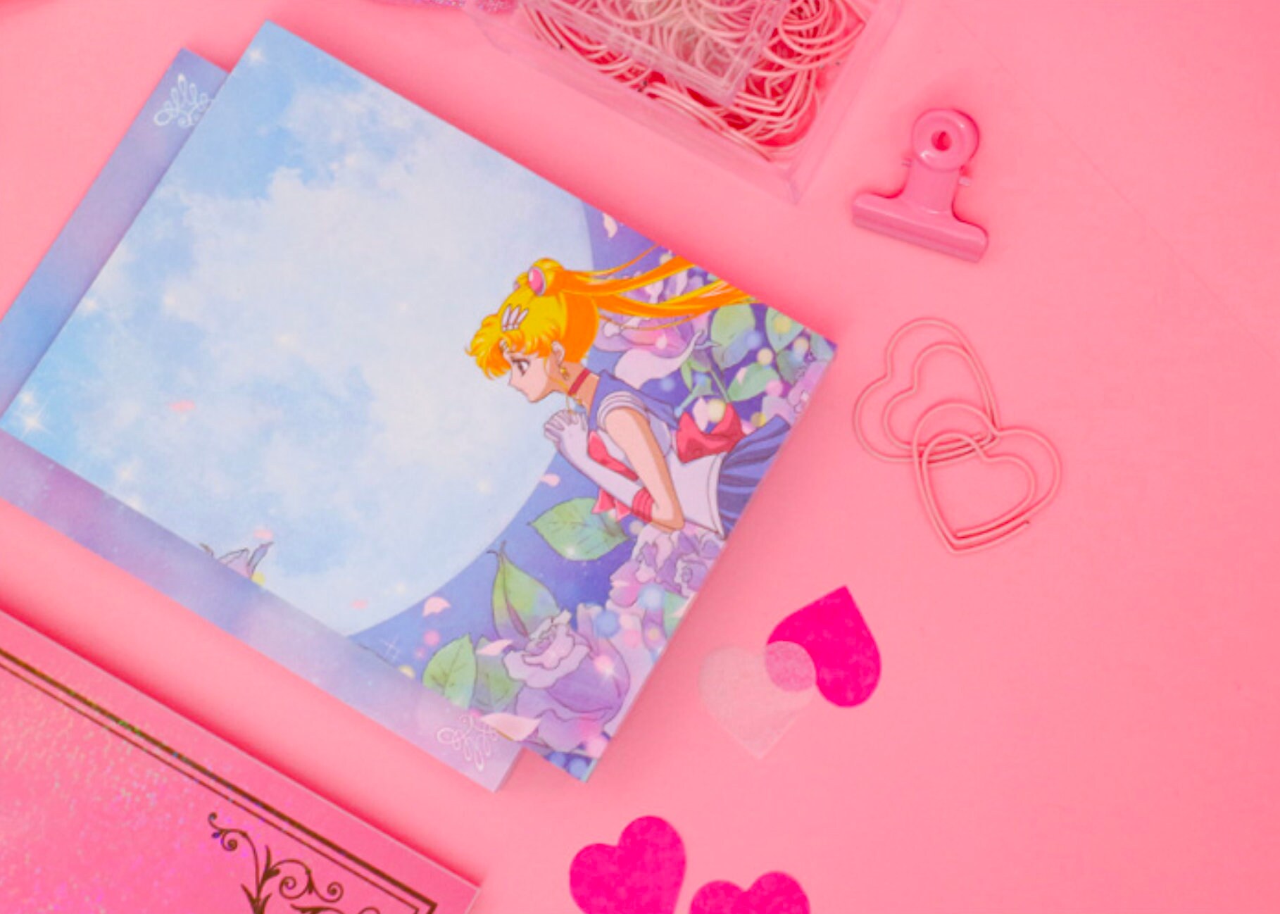 SAILOR MOON MEMO / Bloc de notas / Memopad / Bloc de notas / | Etsy