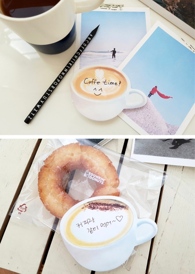 COFFEE MEMO Shopping List Memopad Notepad Gift Etsy
