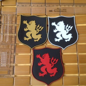 devgru lion crusader shield usa navy seal team 6 3d pvc patch