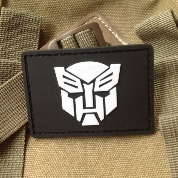 optimus Prime Transformatoren Airsoft 3D Army Morale PVC Rubber Patch