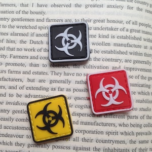 3 Stück Resident Evil Biohazard 3D PVC Patch