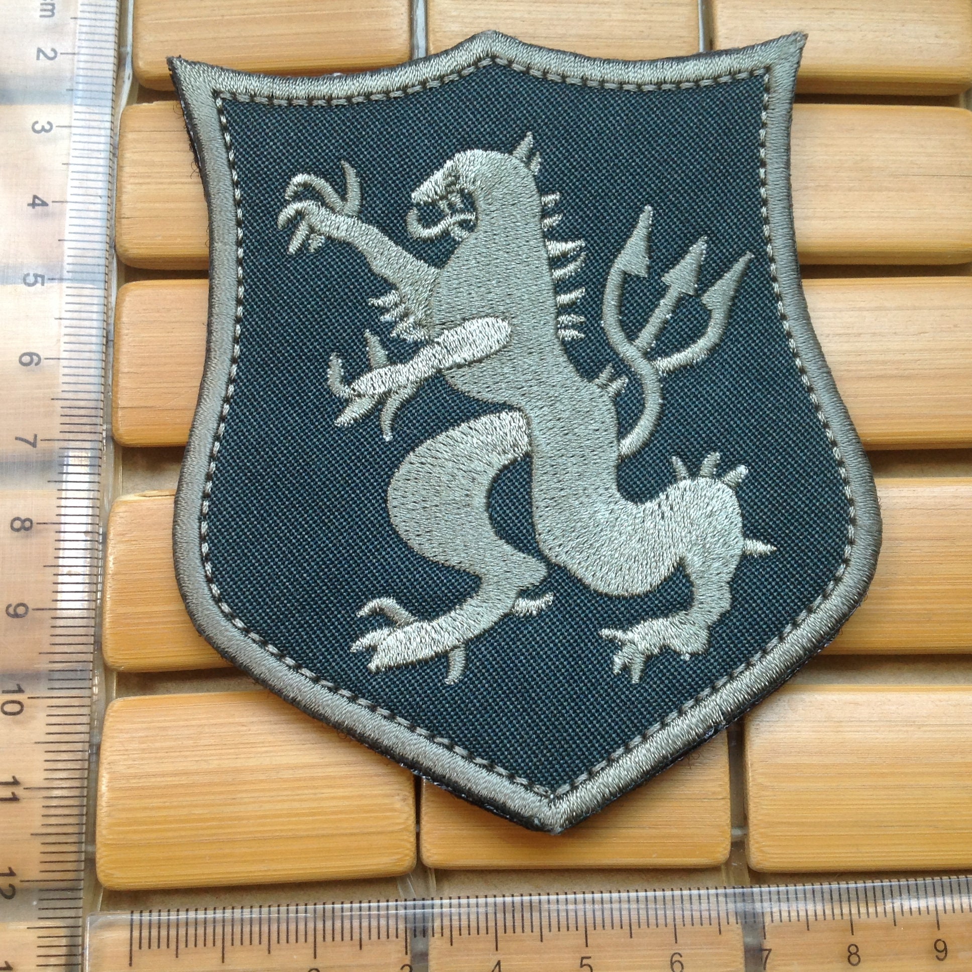 LEGEEON US NAVY Seals DEVGRU Crusaders Templar Knight Cross Embroidered