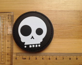 death skull pirate 3d pvc tactical army rubber patch