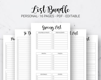 Printable Grocery List Template PDF Instand Download | Etsy