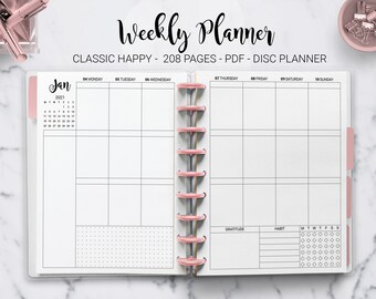 Happy Planner 2021 Etsy happy planner 2021 2022 calendar