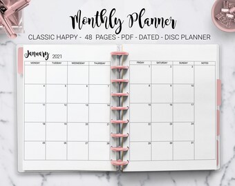 happy planner calendar refills 2021 Happy Planner 2021 Etsy happy planner calendar refills 2021