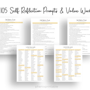 Anxiety & Wellness Journal, Mental Health Planner (PDF Printable) image 4