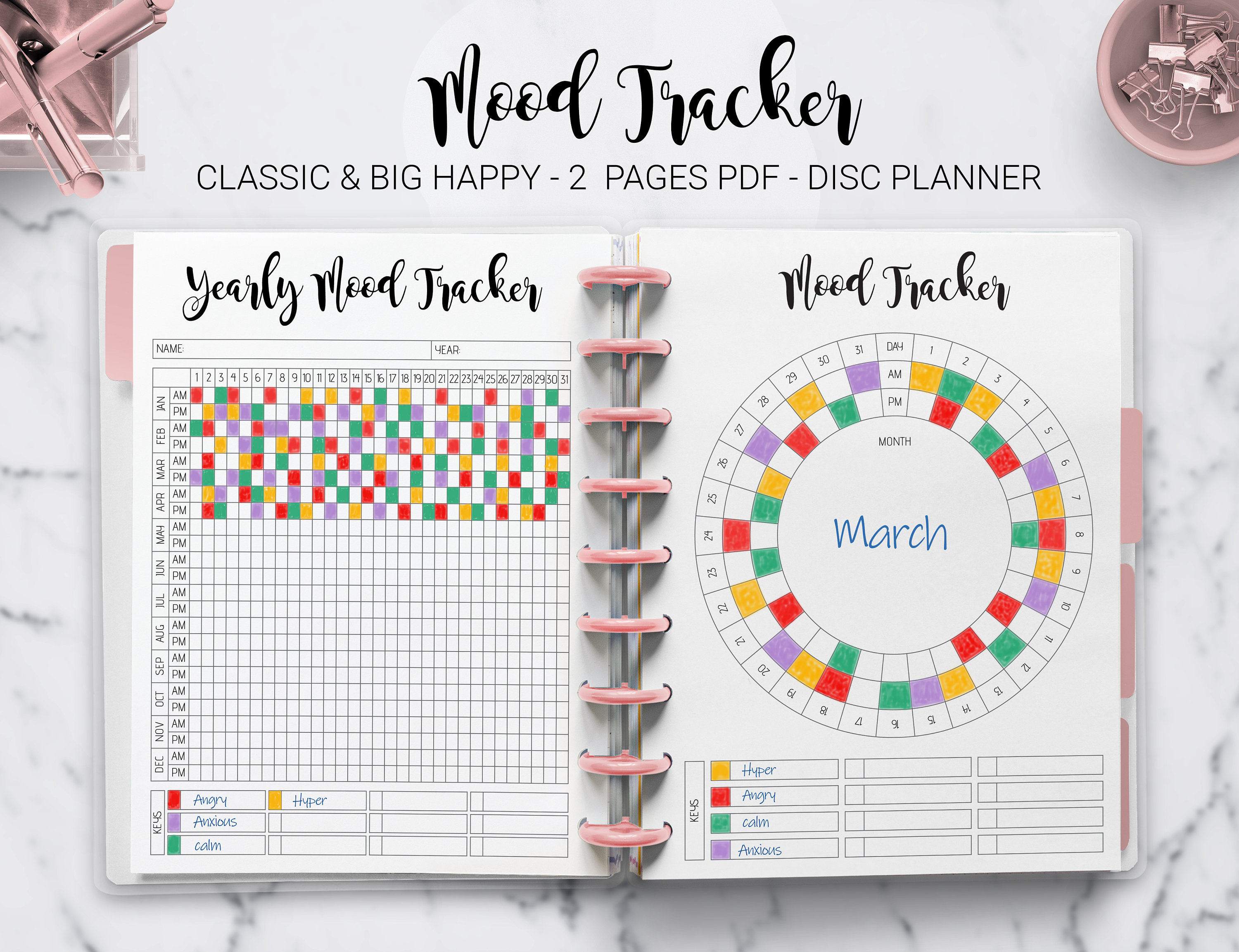 emotions-log-anxiety-emotions-tracker-mood-tracker-happy-planner-mini