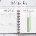 Debt Tracker Debt Thermometer Snowball Payoff Calculator Organizer Money Management Mambi Classic HP Big Happy Planner PDF Printable Inserts 