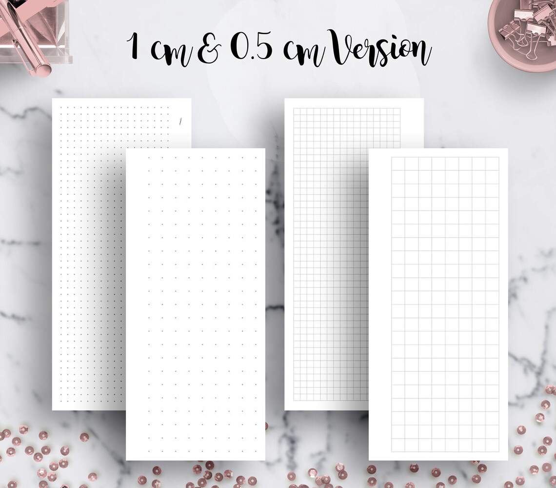 Dot Grid Paper Lined Paper Graph Paper Notebook Journal Dotted Etsy