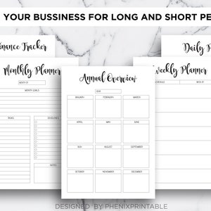 Business Planner Small Business Binder Business Organizer Direct Sales ...