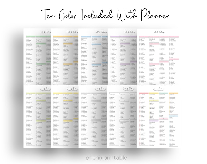 Anxiety & Wellness Journal, Mental Health Planner (PDF Printable) image 2