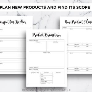 Business Planner Small Business Binder Business Organizer Direct Sales ...