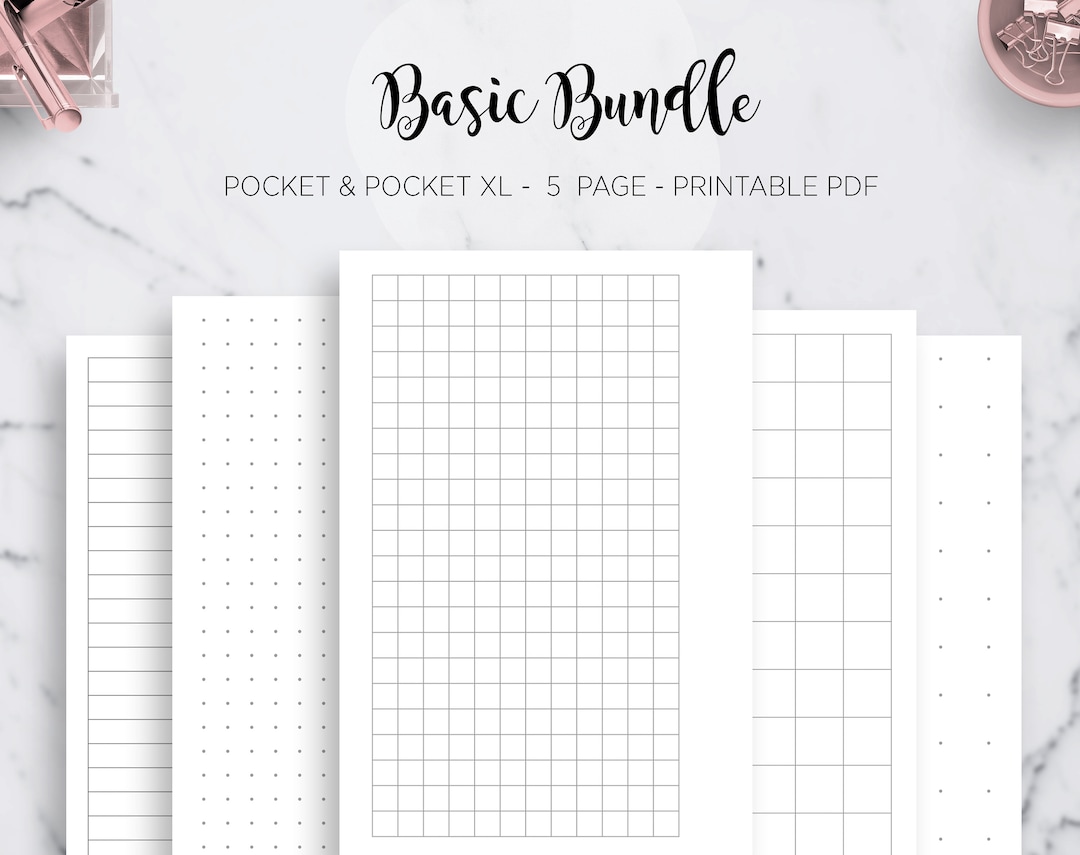 Dot Grid Paper Lined Graph Paper Notebook Journal Dotted Paper Planner ...