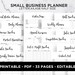 Business Planner Small Business Binder Business Organizer Direct Sales Home Business Bundle Editable A5 A4 Letter Half Size PDF Printable