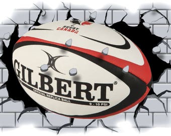 rugby wall art etsy