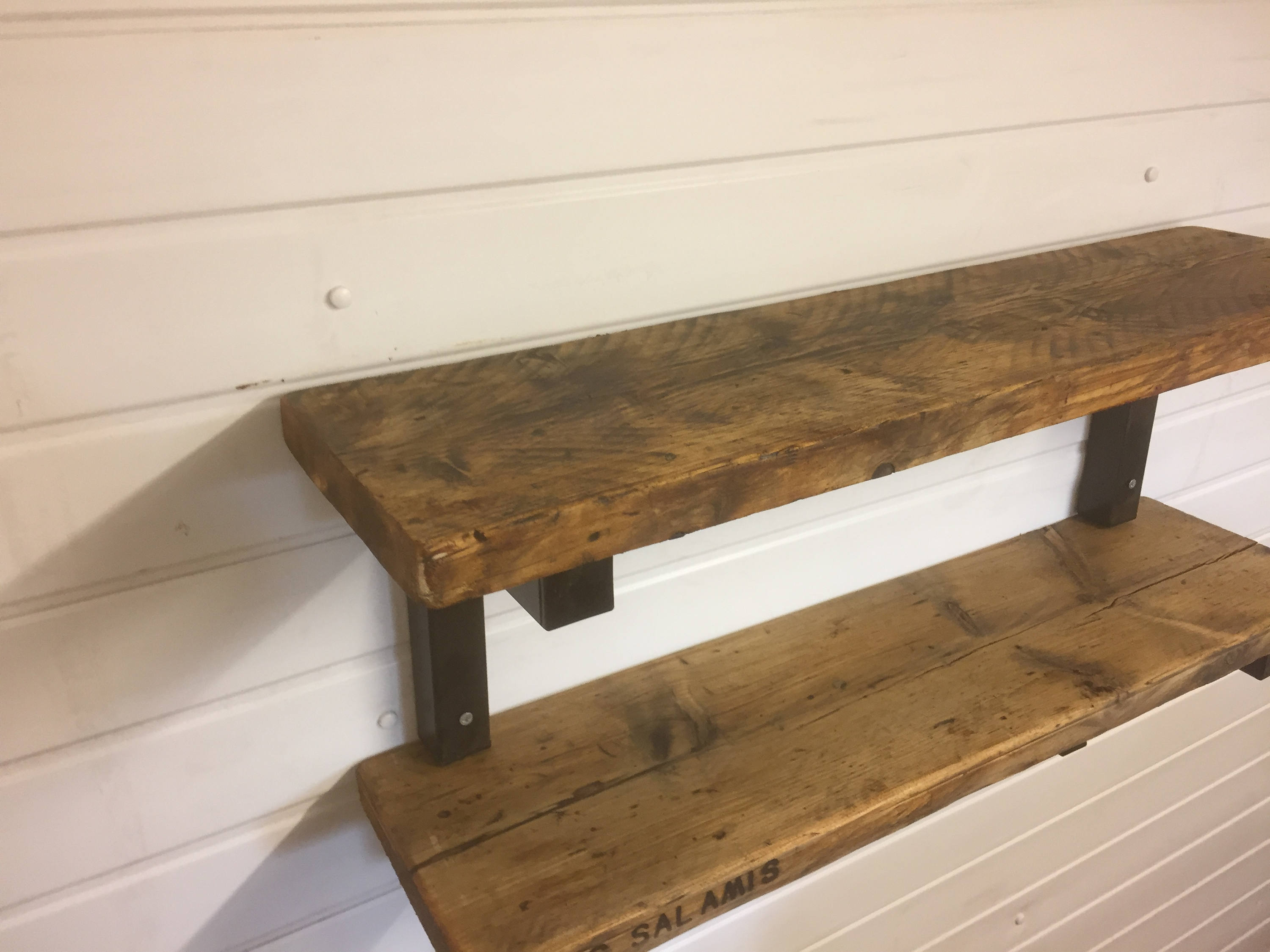 Rustic Reclaimed Antique Farmhouse Shelves Shelving Unit Etsy UK