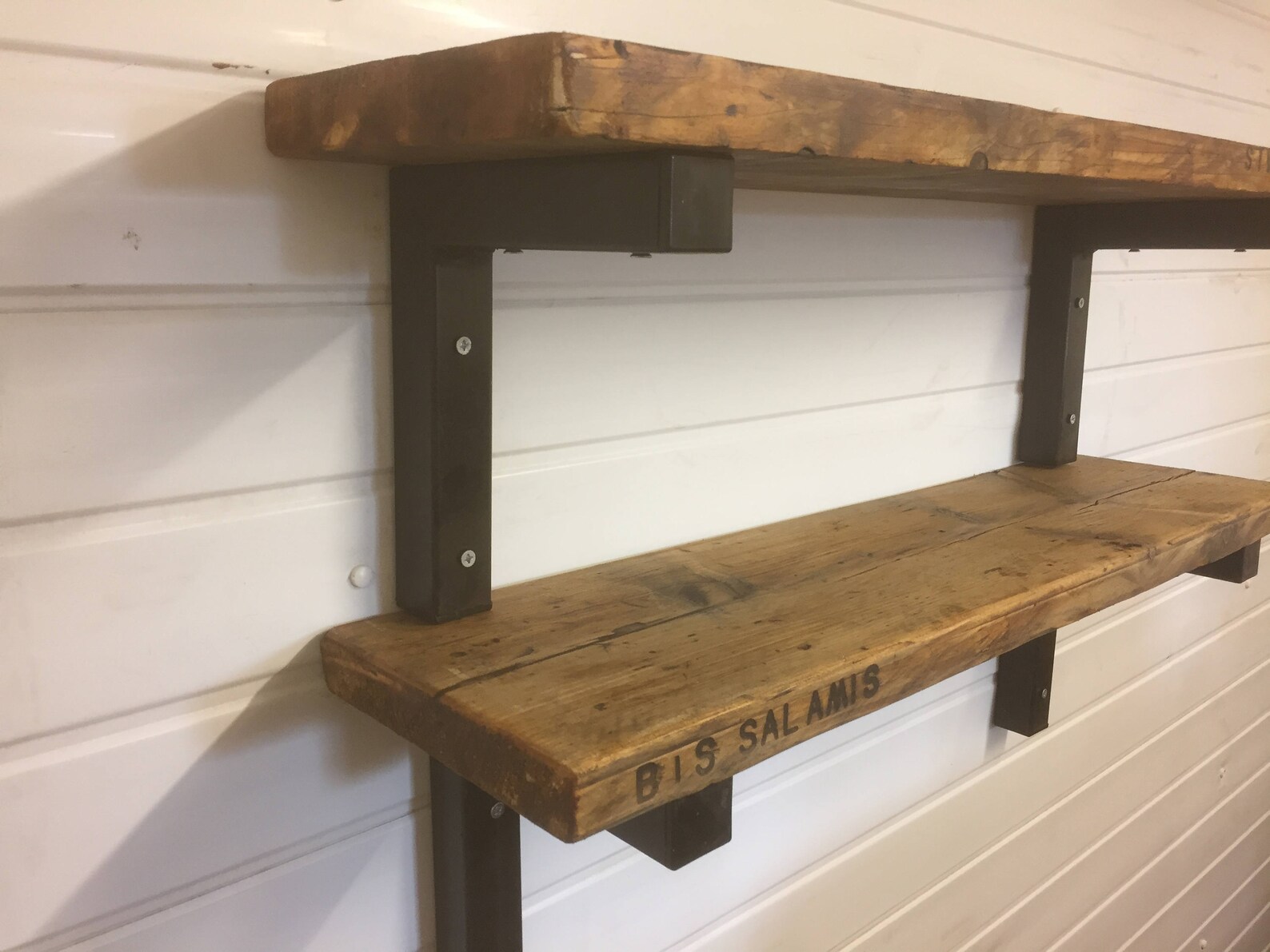 Rustic Reclaimed Antique Farmhouse Shelves Shelving Unit Etsy UK