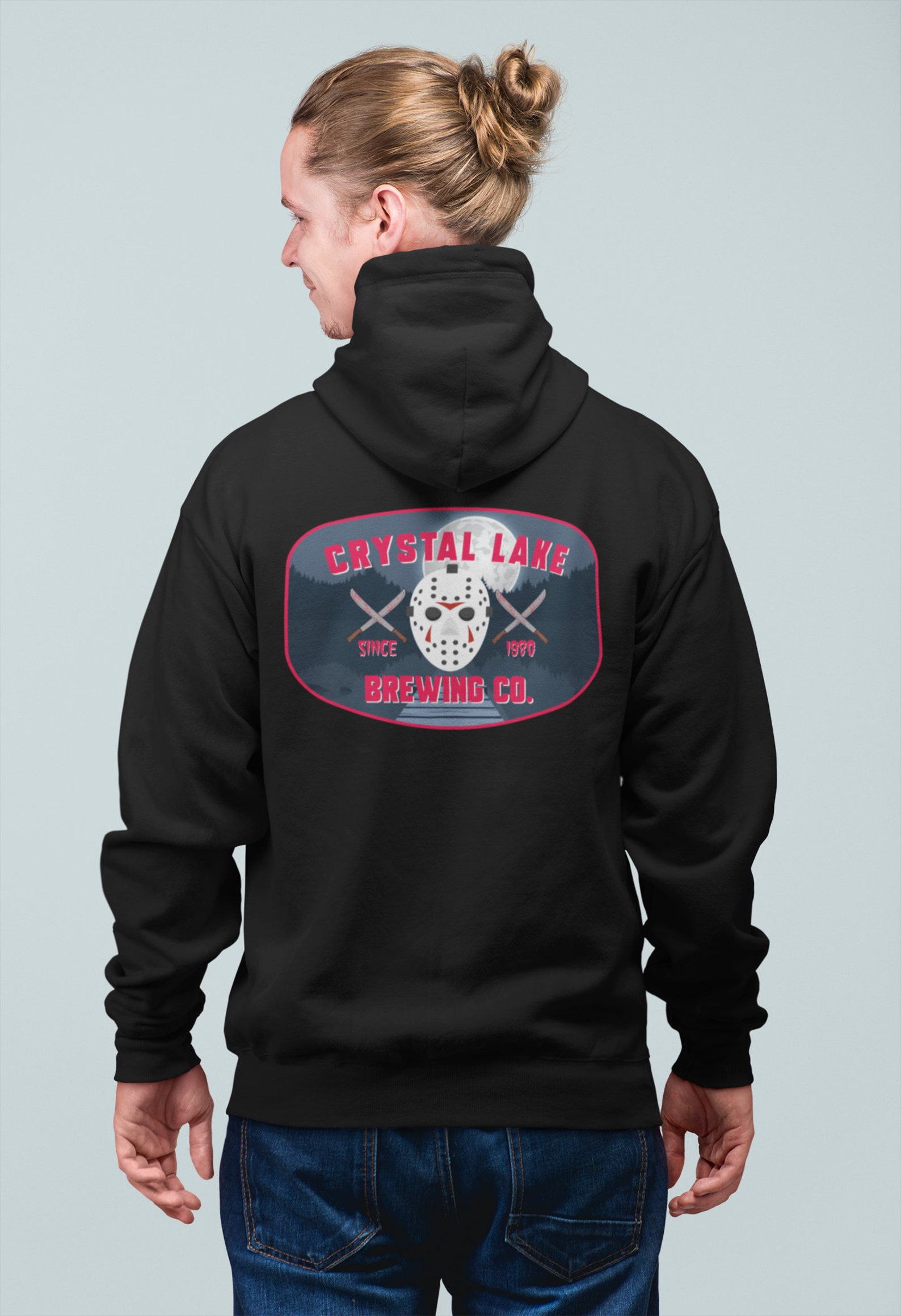 Crystal Lake Brewing Company Beer Zip Up Hoodie Etsy