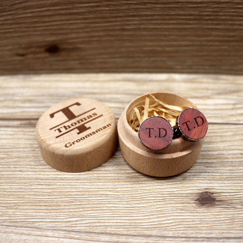 Groomsmen Cufflinks Groomsmen Gift Personalized Cufflinks For Etsy