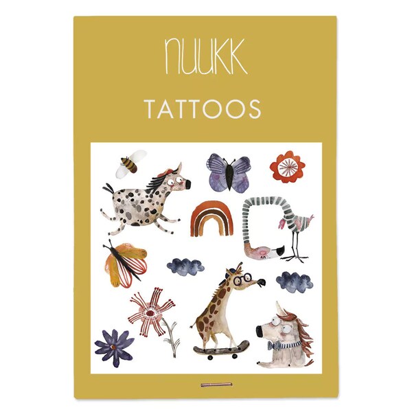 Nuukk Tattoo -- vegan -- Wunderland -- bio -- Kindertattoo --