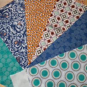 Hilco Fabric Package 6 - Emilie 2021 - 6 Fabrics 25 x 35 cm -- Poplin - Cotton - Sewing - Patchwork - Fabric
