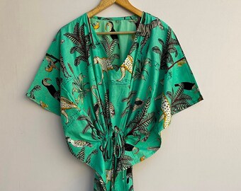 Indian Cotton , Cotton Kaftan Dress, Kaftan , Caftan , Cotton Caftan , Light wear mexi , Gift For Her ,Women Kaftan ,