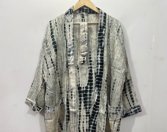 100% pure Silk Kimono Robe Robe For Tie Dye Kimono Vintage Robe Indian Kimono Robe Light Wight Robe Kimono For Her