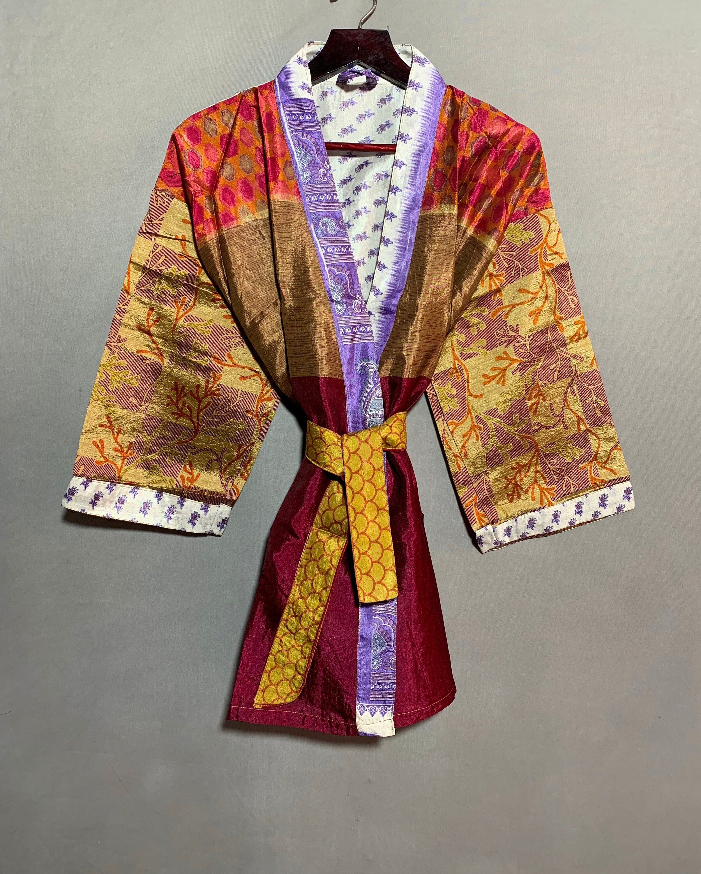 thumbnail image 2 of Claudio Jongens Recycled Robe Kamerjassen Zwart 2 of 14