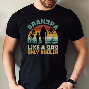 Großvater-T-Shirt Vatertag-lustiges Großvater-Zitat-Hemd für Großeltern-T-Shirt Großeltern-Tagesmitteilungs-Hemd für Opa zum T-Stück