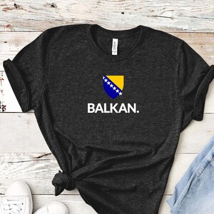 Bosnia Flag T-Shirt | Bosnia Unisex Tee | Bosnia Gift | Bosnia Patriotic T-Shirt | Souvenir Shirt | Bosnian Pride Tshirt