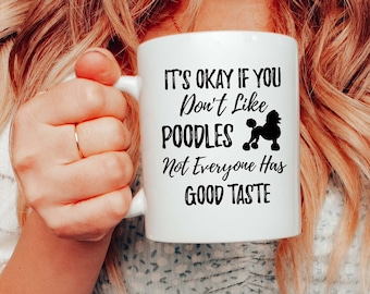Lustige Pudel-Kaffee-Tasse für Pudel-Liebhaber-Geschenk für Frauen Pudel-Kaffee-Becher-Geschenk für Hunde-Liebhaber Pudel-Becher für Hundebesitzer Pudel-Mama-Geschenk