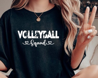 Volleyball Squad T-Shirt for Volleyball Lovers Volleyball T-Shirt Funny Volleyball Shirt Volleyball Gifts Shirt for Volleyball