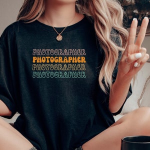 Photographer T-Shirt | Perfect Gift for Photographers Enthusiasts | Express Your Love for Photography with Unique Tee | Cameraman T-Shirt
