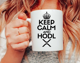 Xrp Ripple Digital Currency Mug Hodl Xrp Coffee Mug voor Crypto Investors Mug Cadeau voor Cryptocurrency Hodler Mug voor Crypto Enthousiastelingen
