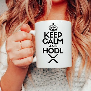 Xrp Ripple Digital Currency Mug Hodl Xrp Coffee Mug for Crypto Investors Mug Gift for Cryptocurrency Hodler Mug for Crypto Enthusiasts