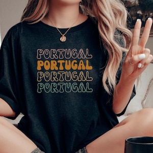 Portugal T-Shirt | Portuguese Pride Tee | Wear It Proudly with Our Portugal T-Shirt | Portuguese Gifts | Tourist Shirts | Portugal Travel