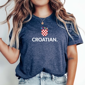 Croatian T-Shirt | Gift For Croatians | Unleash Your Pride for Croatian Tee | Croat Shirt | Gift For Croat | Croatia Holiday Tee | Hrvatska