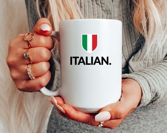 Italiaanse koffie mok cadeau voor Italianen grappige mok cadeau idee voor Italianen grappige koffie mok voor Italië liefhebbers mok Italiaans aanwezig cadeau voor haar