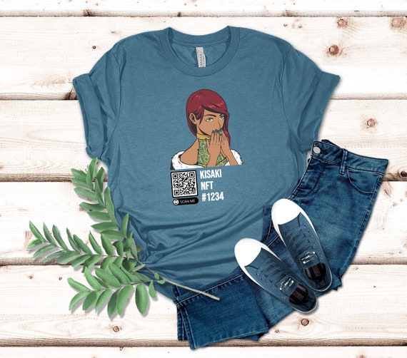 Print Your NFT Onto A T-Shirt - Unisex Tee | QR Code | Custom NFT Shirt | Personalized Nft Shirt | Nft Gift | Non-Fungible Token | Nfts