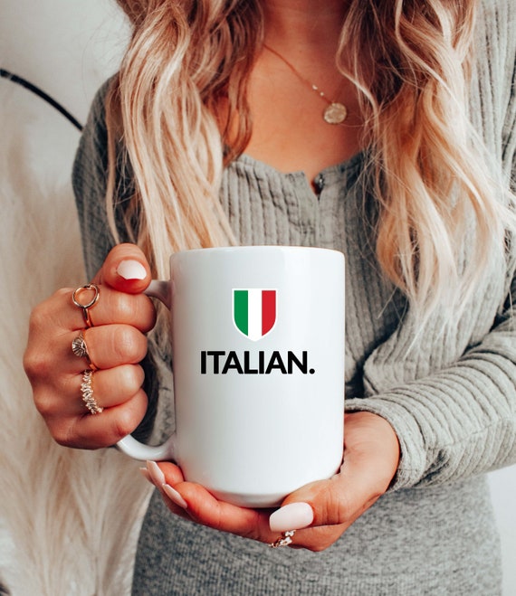Italienischer Kaffeebecher Geschenk für Italiener Lustiger Becher Geschenkidee für Italiener Lustiger Kaffeebecher für Italien-Liebhaber- Becher Italienischer Geschenk-Geschenk für Sie