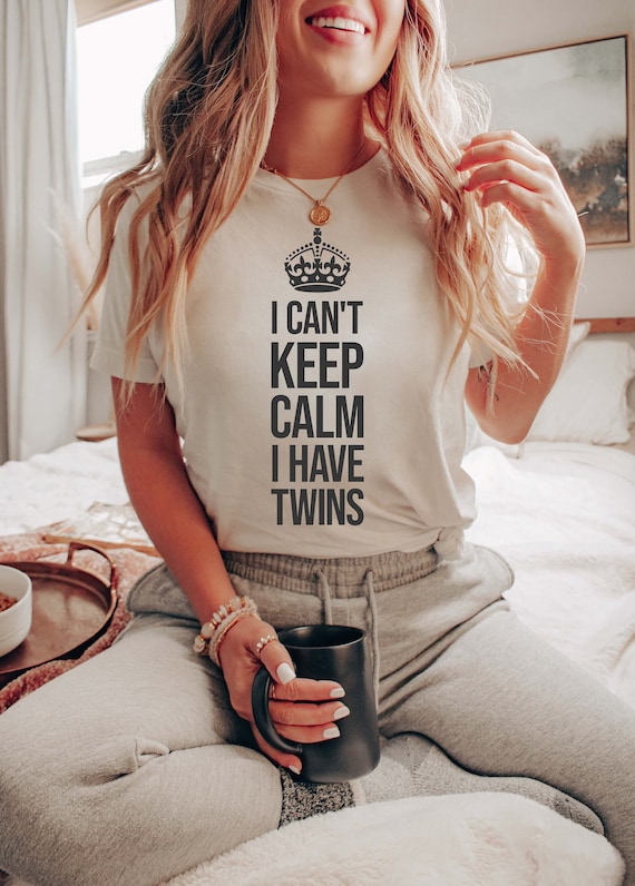 Funny Twins Announcement Tshirt For Mom To Be Funny Twins Announcement Tshirt For Mom To Be