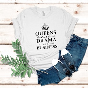 Business Owner Shirt | Funny Coworker Gift | Entrepreneur Woman T-Shirt | Funny Office Shirt | Workplace Gift Women | Boss Lady Shirt White