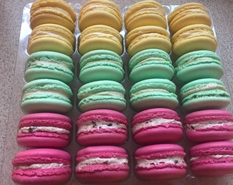Easter, Mother’s Day, birthday homemade macarons 12 or 24
