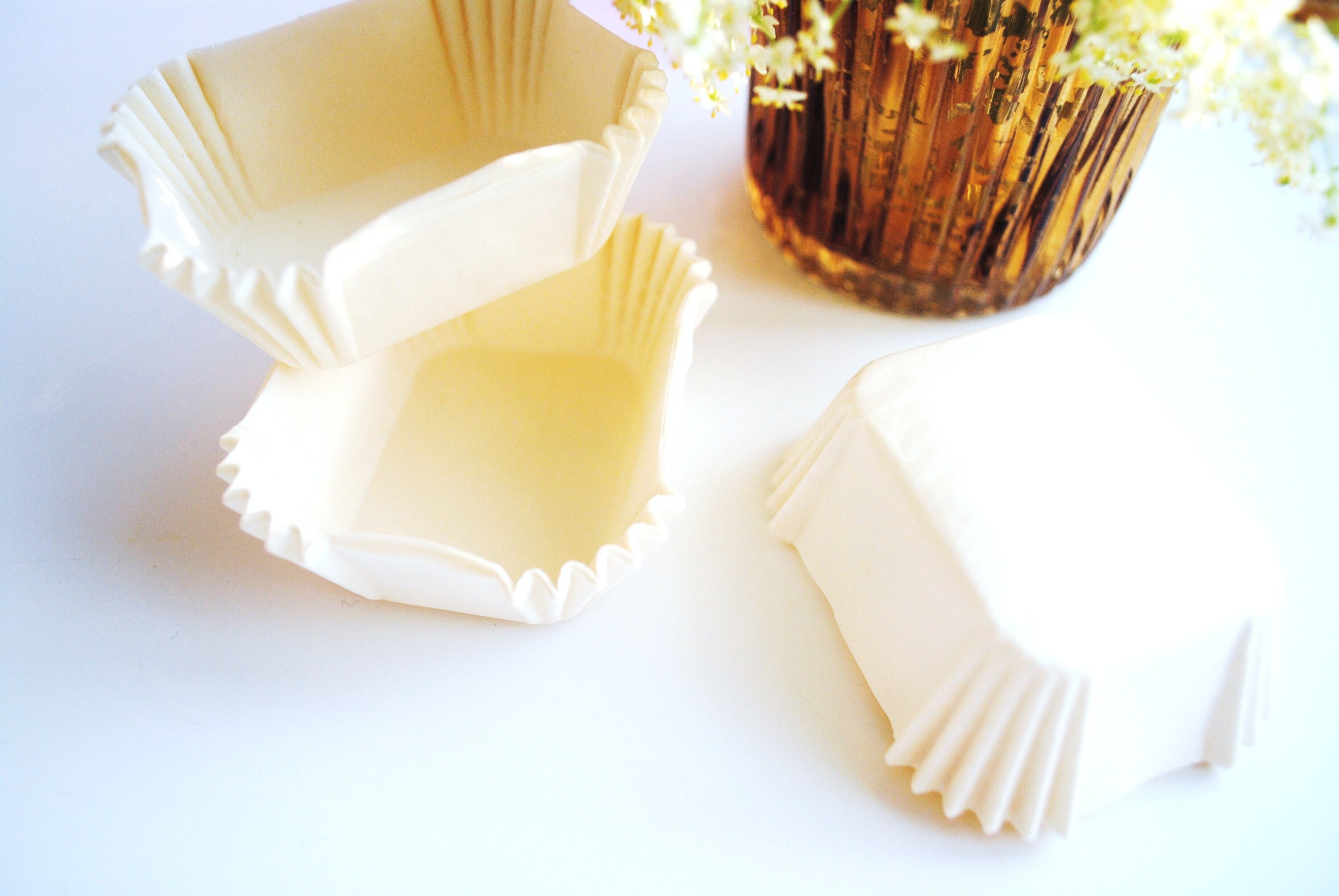 3000 X Rectangular Cake Cases / White Cake Cases / Baking Etsy