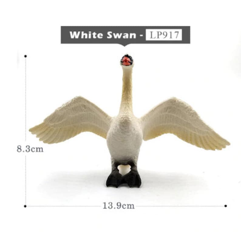 Cute Chicken Duck Goose Action Figure Farm Toys Plastic Animal Etsy
