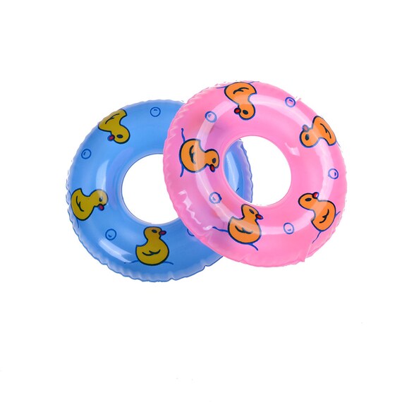 Dolls U 1//6 Scale Dollhouse Miniature Lifebuoy Float Ring Swiming Toy For 12 in